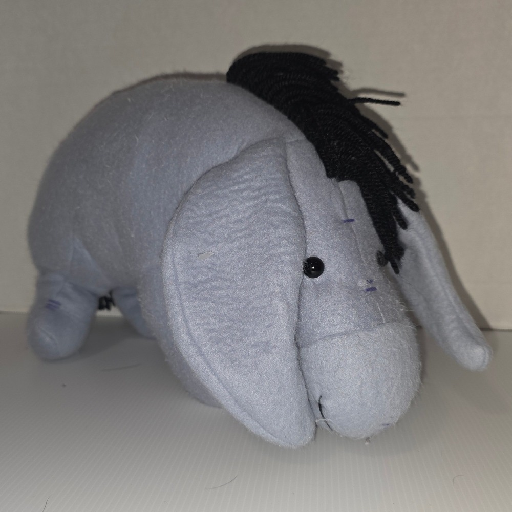 Disney Eeyore Plush Gray Fair Vintage Winnie the Pooh Classic Disney Park Stores